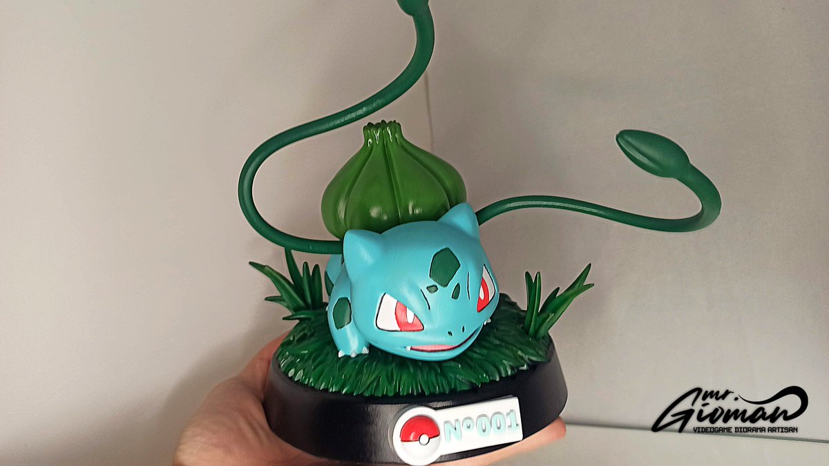 MGioman's tweet photo. ✨Diorama Bulbasaur✨
Con mimo, amor y una paciencia INFINITA, aquí os presento el enormus diorama Bulbasaur!!
He experimentado con nuevas tecnicas y creo que FUNCIONA
Un RT si quieres capturarlo💚(y ayudarme a que más gente lo vea)
Más info y fotos 
👇👇
https://t.co/2iCHKm0KCm https://t.co/D5MDJVacIR
