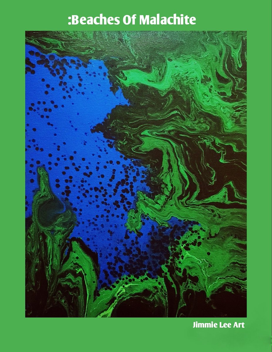 Twitter saw it first! 
#malachite #artwork #abstractart #abstract #NFTs #nft #forsale #minnesota #Minneapolis #jimmielee #pisces #space #painting #art #comtemporaryart #greenart #blueart #gallery #galleryart #Japan #california #NewYorkCity #love #Creative #trending #fashion #tim