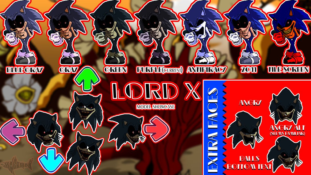 fnf] Lord X remastered (for Twitter) by Jervinmarlon22 on DeviantArt