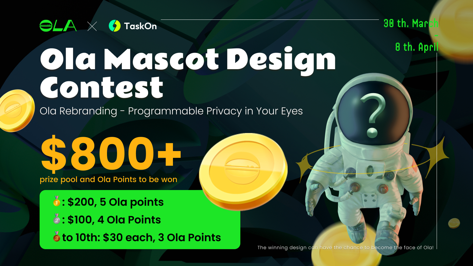 Ola EthCC Paris July on Twitter "🎉 Calling all artists! We're