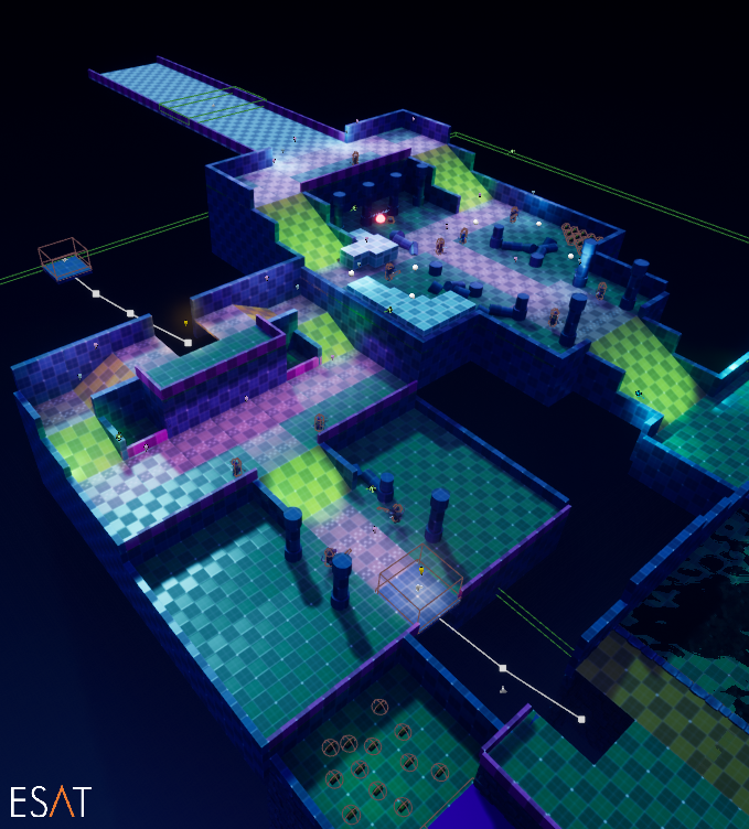NachoM_GD's tweet photo. A little over a month ago I showed you an image of this area of ​​the HUB of @InvictaTNQ👑Well this is how it looks now with lighting and game elements🤩

Powered by @ESAT_Valencia🎮

#leveldesign #indiedev #UE5 #gamedev #programming #gameart https://t.co/4YR8gWnoMf