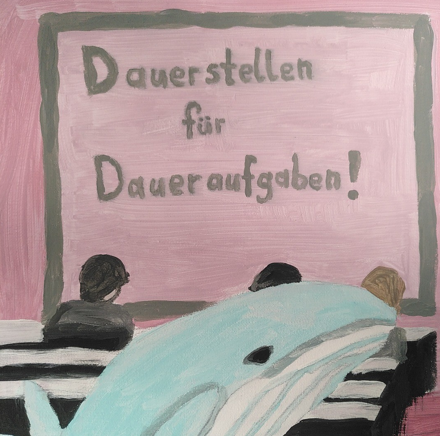 GoeUnbefristet's tweet photo. @uniGoettingen @ForumWissen Fast 90% der Mitarbeiter*innen, die Wissenschaft und Lehre an der #UniGöttingen machen, sind befristet angestellt. Offiziell dient dies zu ihrer #Qualifikation, aber oftmals übernehmen Sie Daueraufgaben. Wir fordern #DauerstellenfürDaueraufgaben #Walheimat #IchbinHanna #MaldenWal https://t.co/7j8vXbBg45