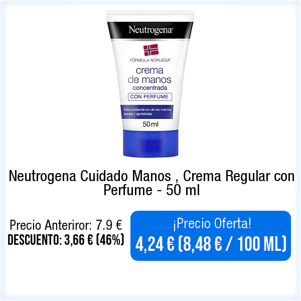 WebPromociones's tweet photo. 🛒📦⬇️Ver en Amazon⬇️📦🛒
https://t.co/XanJSo8p9q
Neutrogena Cuidado Manos , Crema Regular con Perfume - 50 ml https://t.co/bQEar1u0Zm