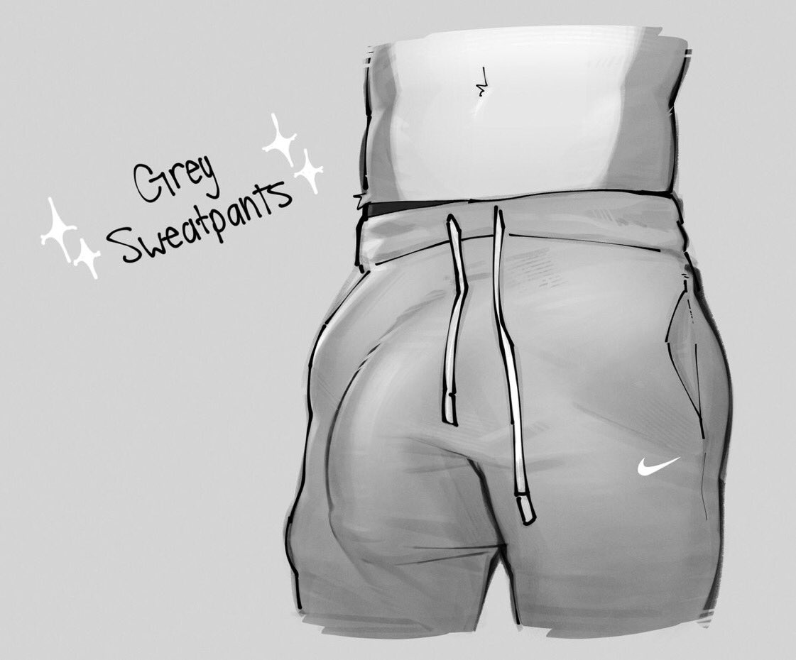 " Sweatpants are seen as the laziest and most active form of trousers, And I just got a pair . . . s-so how do they look? "