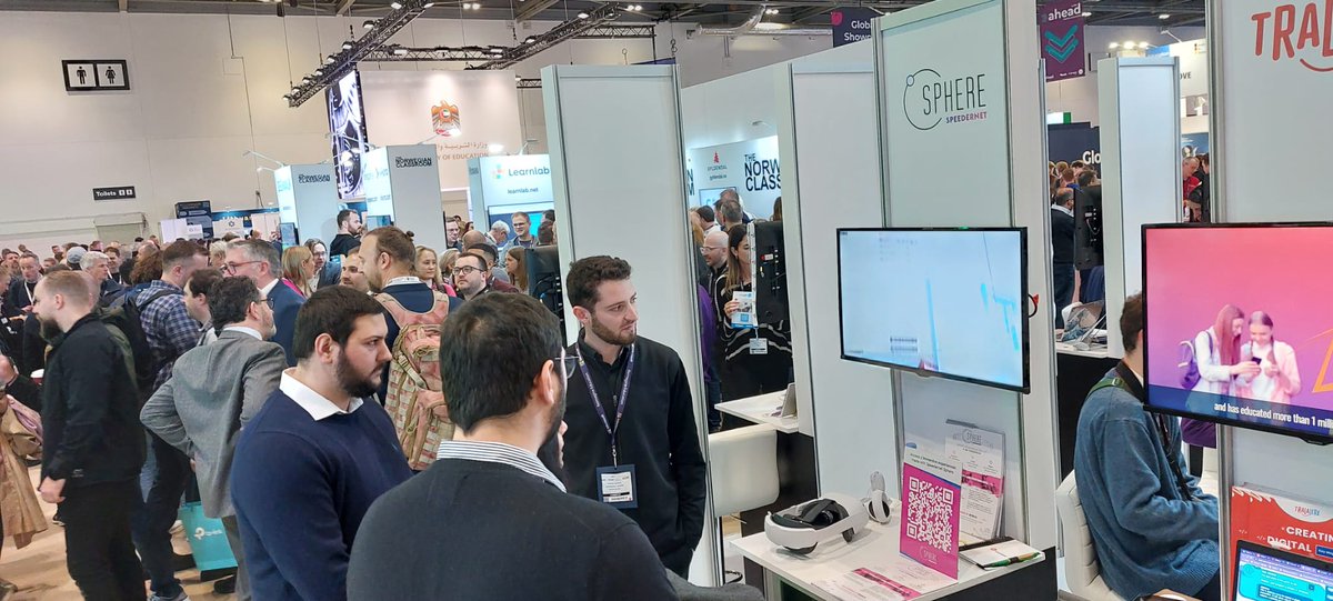 Speedernet Sphere (@teamspherevr) on Twitter photo Second day at #BETT2023
<a href="/Bett_show/">Bett Global</a> on the French Pavilion (booth NC51)!
Meet us and discover the fast track to create #ImmersiveLearning
#Edtech #ChooseFrance
<a href="/Edu_Num/">Éducation Numérique</a> <a href="/sgAFINEF/">AFINEF</a> <a href="/EdtechFrance/">EdTech France 🇫🇷🇪🇺</a> @BF_Tech_UKIE Second day at #BETT2023
<a href="/Bett_show/">Bett Global</a> on the French Pavilion (booth NC51)!
Meet us and discover the fast track to create #ImmersiveLearning
#Edtech #ChooseFrance
<a href="/Edu_Num/">Éducation Numérique</a> <a href="/sgAFINEF/">AFINEF</a> <a href="/EdtechFrance/">EdTech France 🇫🇷🇪🇺</a> @BF_Tech_UKIE