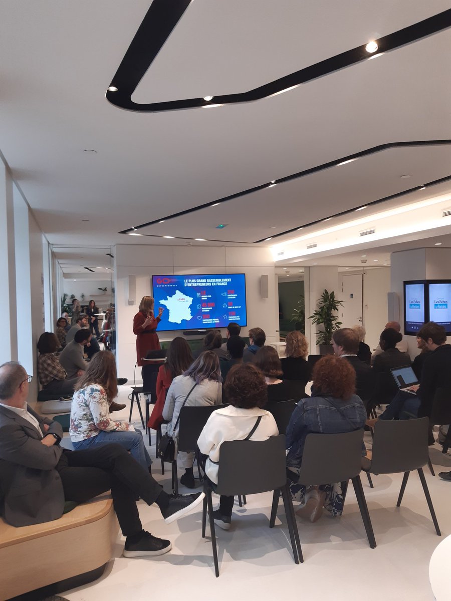 Contribuer au passage à l'acte et accompagner la création d'entreprise, l'ambition de #GoEntrepreneurs résumée lors de la conférence de presse avec <a href="/opinionway/">OpinionWay</a> et <a href="/Bpifrance/">Bpifrance</a>. Rdv les 5 et 6 avril <a href="/ParisLaDefArena/">Paris La Défense Arena</a> !