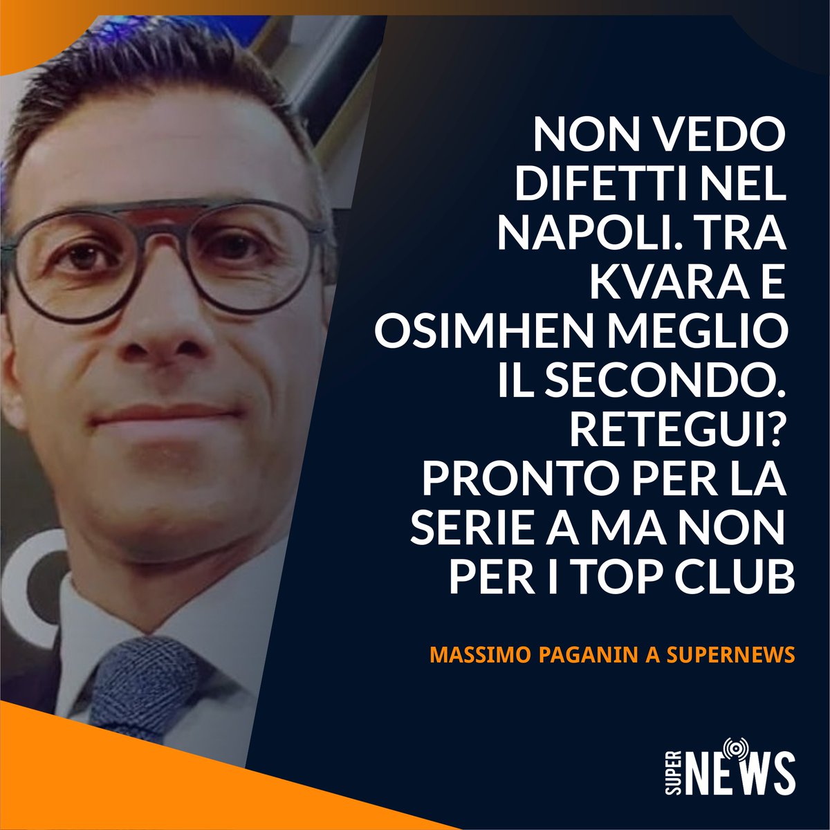 "Se dovessi scegliere mi priverei più di #Kvaratskhelia che di #Osimhen. Trovare un attaccante così decisivo come il nigeriano è davvero complicato"

Una piccola parte dell'intervista con <a href="/massimo_paganin/">Massimo Paganin</a>  👇
bit.ly/MassimoPaganin…

#SerieA #Napoli #Milan #Inter #Juventus
