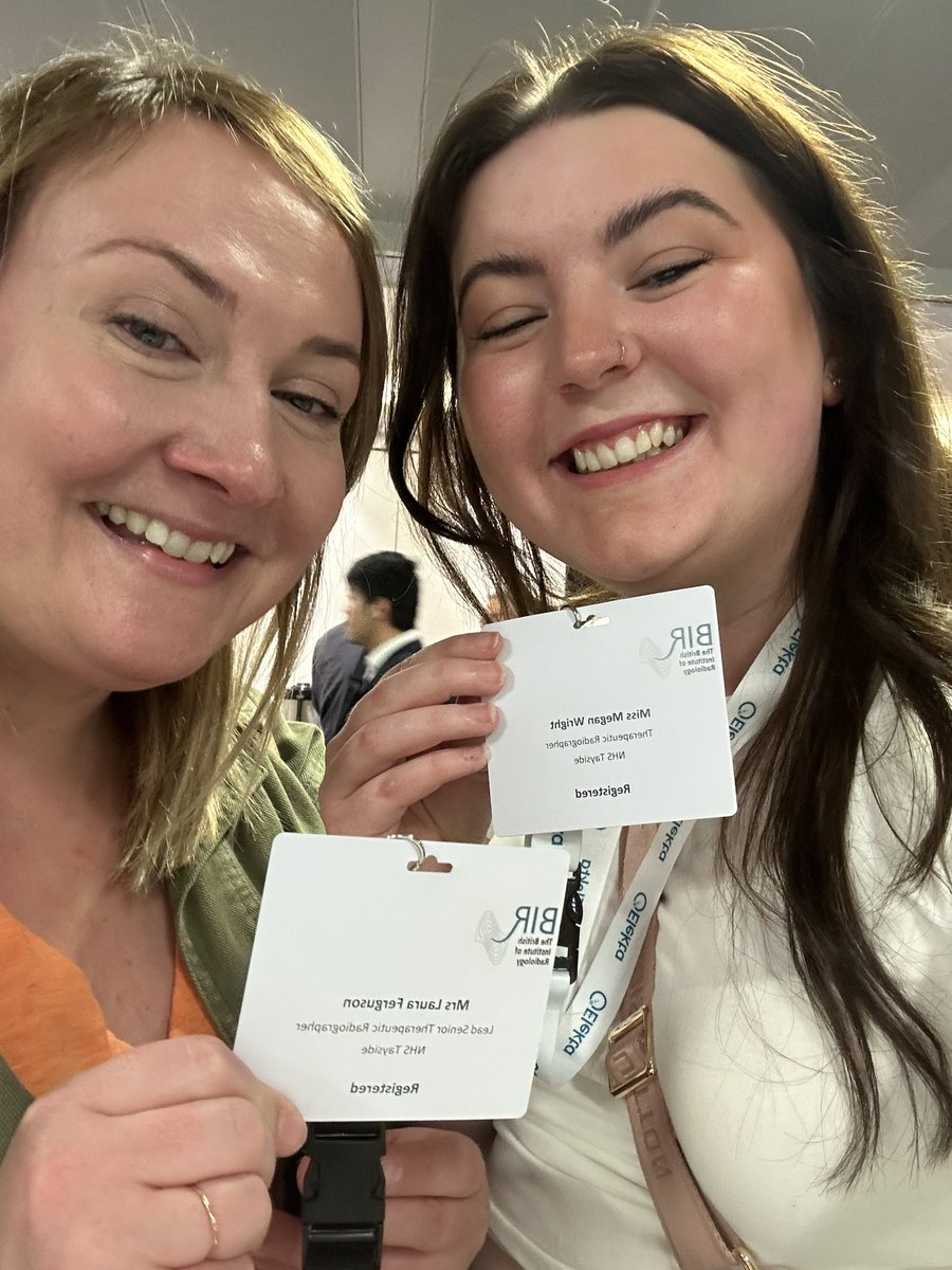 Laura and Megan have made it to the <a href="/BIR_News/">BIR</a> Annual Radiotherapy and Oncology conference 2023! Both had posters accepted for this year! #radiotherapy #therapeuticradiographer
