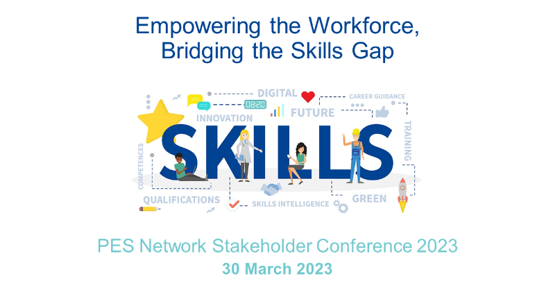 EU_Social's tweet photo. 📣 Happening today!
The annual #PESNetConference will bring together diverse European labour market actors. They will discuss training & upskilling + how to identify #skills that are relevant to labour market needs.
#EuropeanYearOfSkills ↓
