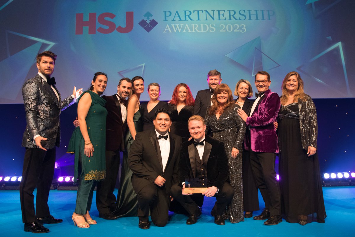 🏆We've won an award! 🏆 As part of the Hep C Elimination Partnership, we won Best Healthcare Analytics Project for the NHS at the @hsjpartnership Awards 2023 alongside our incredible partners 🎉 Together, we can eliminate hepatitis C in the UK! #HSJPartnershipAwards