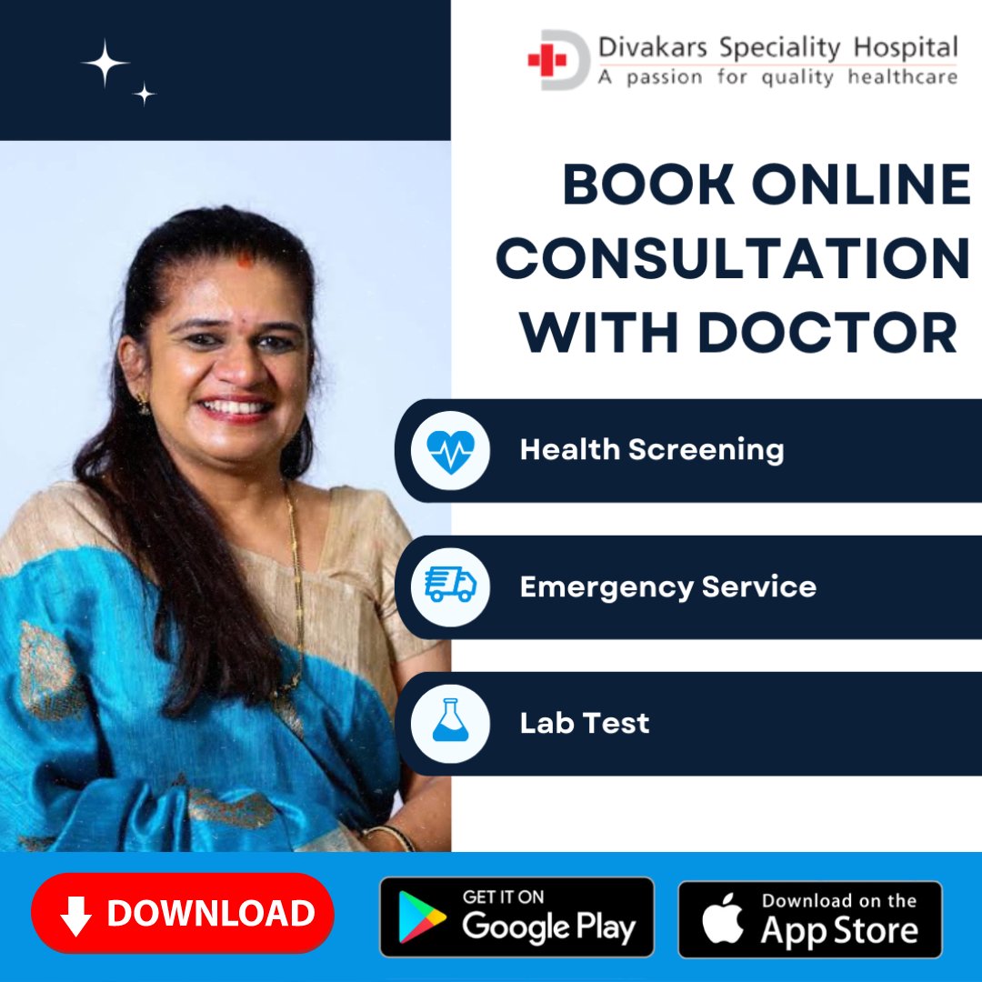 Divakars Specialty Hospital is passionate about healthcare. We dream to create an ecosystem for patients to seamlessly access healthcare services. 
Get access to healthcare wherever you are in the world though Divakars Hospital App.
Download here buff.ly/3PIAyNA