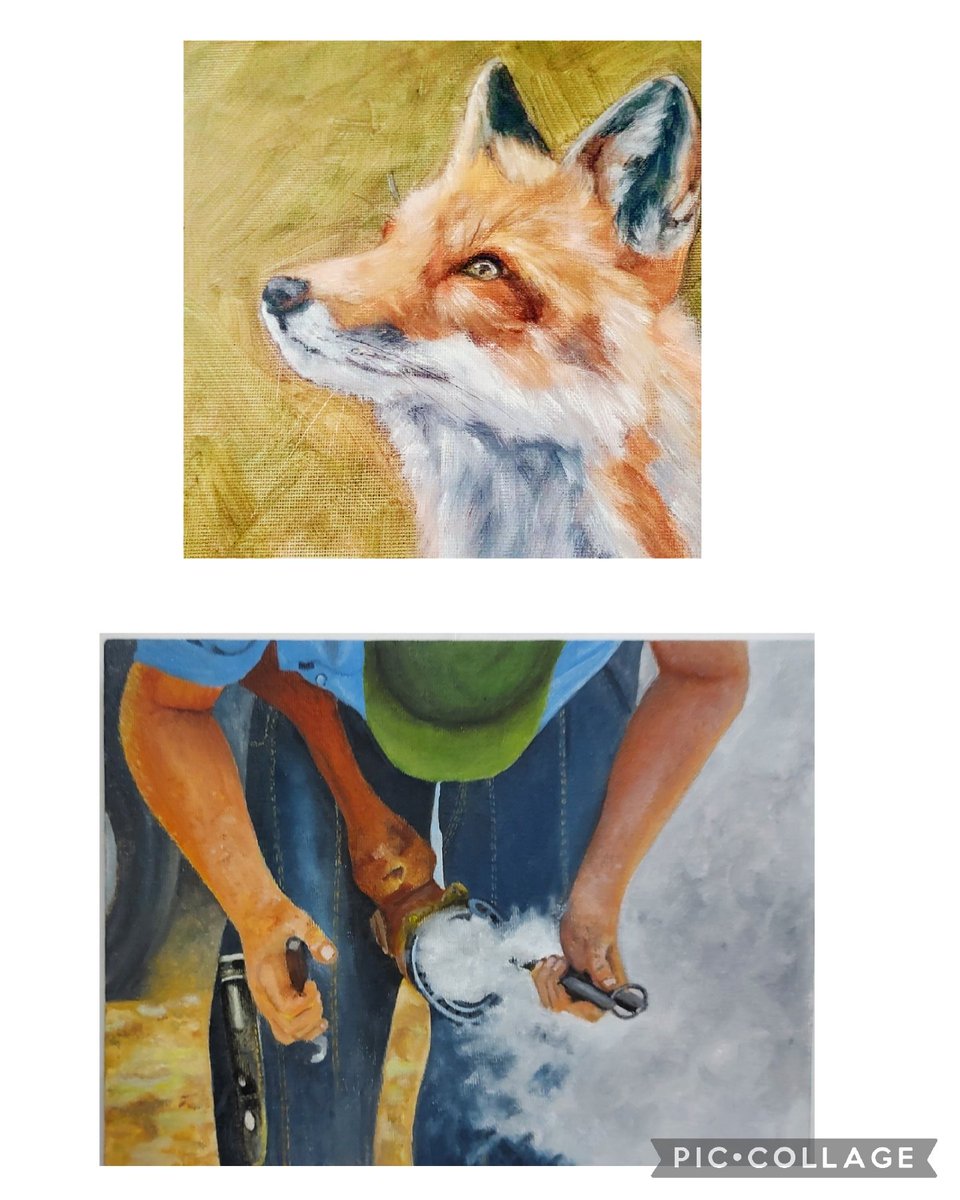 pamadamsart's tweet photo. Fox and Farrier
#fisfor #Farrier #blacksmith https://t.co/fNSOx9njXH