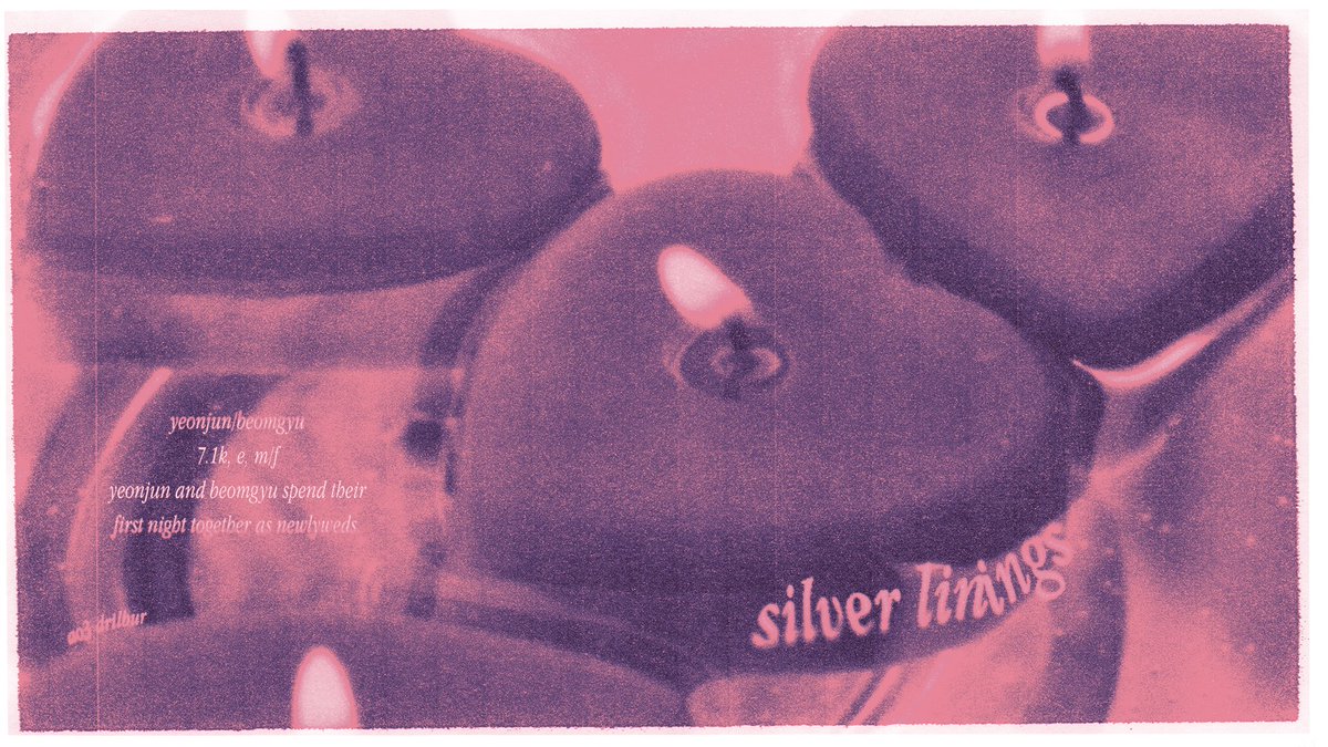 silver linings

🦊🐻 / 7101w / explicit (fem cbg) / wedding au

ao3.org/works/46118125