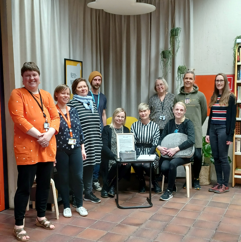 EU_Social's tweet photo. On #WorldAutismAwarenessDay, we want to highlight the Finnish initiative @diginepsy helping people with neurodivergent conditions.

The project applies digital techniques and tools to improve individuals’ functional capability to succeed in finding a job.

#EUFunds