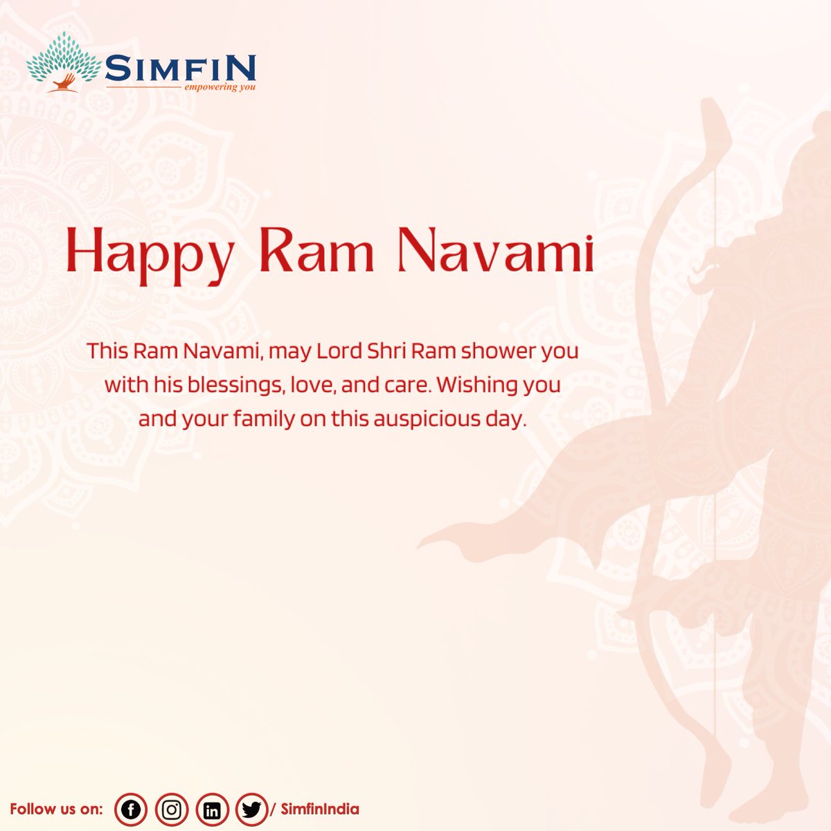 May the divine grace of Lord Rama always be with you. Wish you a very happy and prosperous Rama Navami.

#RamNavami #ramnavami2023 #ramnavamispecial #happyramnavmi #HappyRamNavami