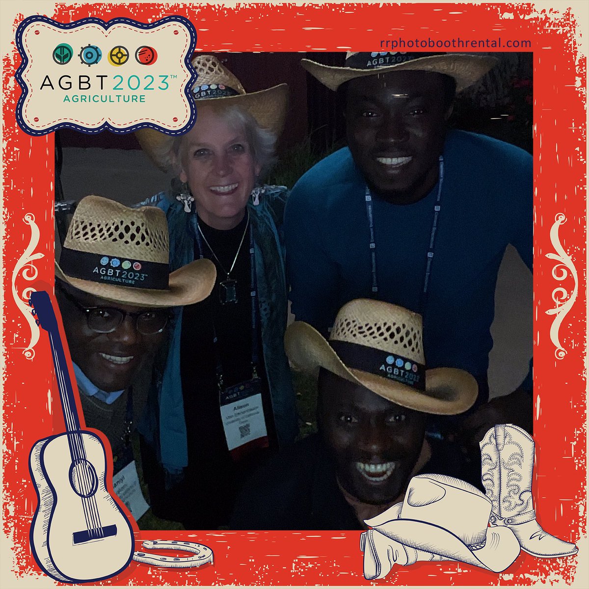 BioBeef's tweet photo. Fun @agbt wrap up with @Visionphemy and Nigerian colleagues - let’s use innovation to help feed the **All** the world #AGBTAg #AGBTAg23 https://t.co/fdtKr1cRzx