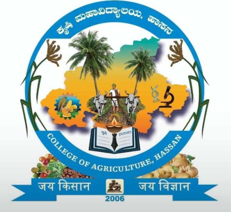 akshaykumarhm97's tweet photo. ಕರ್ನಾಟಕದ ಎಲ್ಲ ಕೃಷಿ ವಿವಿ ಗಳ ಅಡಿಬರಹ ಕನ್ನಡದಲ್ಲೇ ಇದೆ, ಆದರೆ ಬೆಂಗಳೂರಿನ ಕೃಷಿ ವಿವಿ  ಅಡಿಬರಹ ಮೊದಲಿಂದ ಸಂಸ್ಕೃತ ಹಾಗೂ ಅದರ ಕೆಳಗೆ ಬರುವ ಹಾಸನ ಕಾಲೇಜಿನ ಹೊಸ ಅಡಿಬರಹ ಹಿಂದಿಲಿ ಇದೆ, ಭಾರತದ ಅಸಂಖ್ಯ ಶ್ರೀಮಂತ ಭಾಷೆಗಳಲ್ಲಿ ಹಿಂದಿಯೂ ಒಂದು. ಆದರೆ ಹಿಂದಿ ಹೇರಿಕೆ, ವೈಭವೀಕರಣದ ಯಾವುದೇ ಕುತಂತ್ರ ಯಾಕೆ, ಇಲ್ಲಿ ಕನ್ನಡಕ್ಕೆ ಸ್ಥಾನ ಸಿಗಲಿ https://t.co/IxUSoUkwoc
