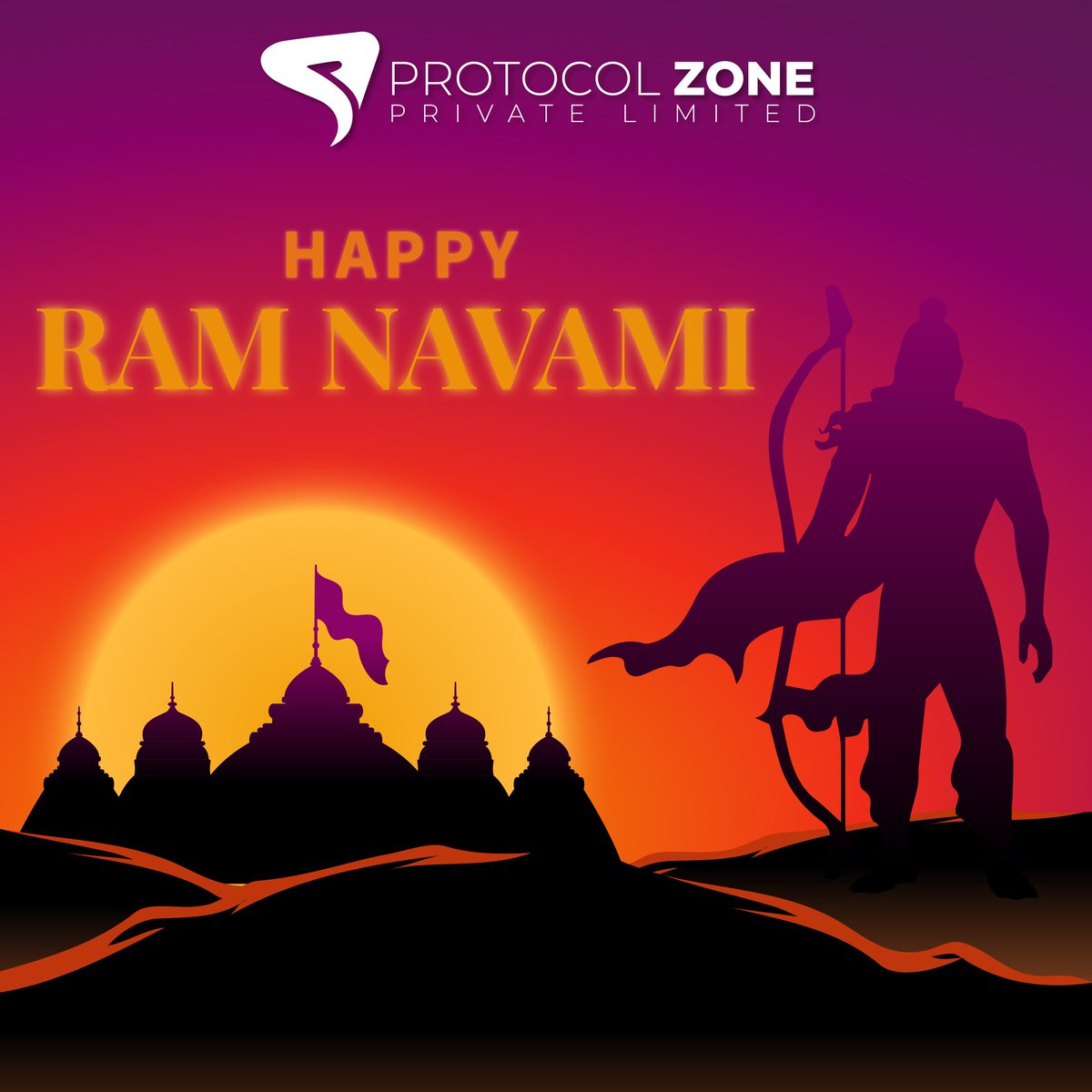 ProtocolZone's tweet image. Happy Ram Navami

May your life be brightened with the divine blessings of Lord Shri Ram.

#Protocolzone #Protocolzonepvtltd #RamNavami