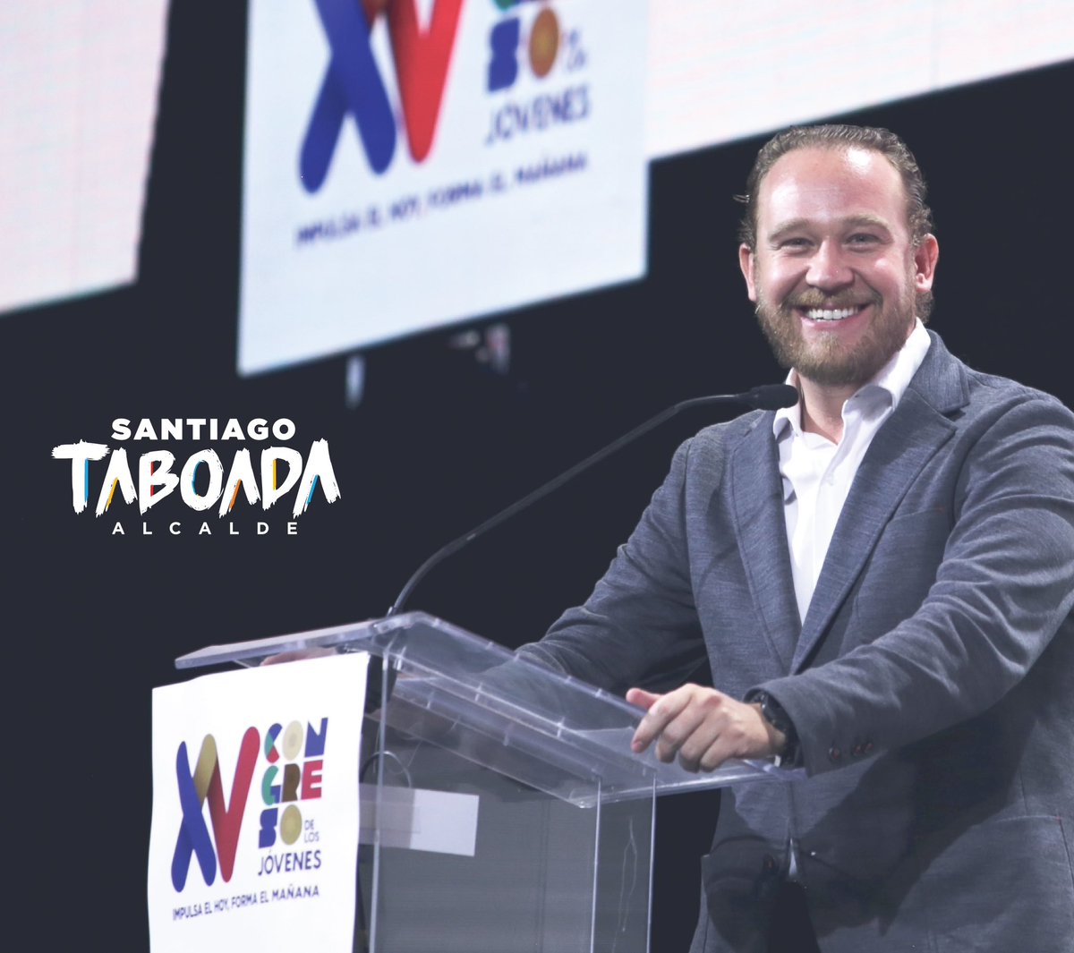 STaboadaMx's tweet photo. Tenemos que involucrar desde hoy a los jóvenes en la toma de decisiones por un mejor mañana. Por eso me dio mucho gusto que me invitaran a participar en el @xv_congresoup23 en donde vi las ganas que tienen de dar un paso al frente para cambiar el rumbo de nuestro país. https://t.co/kqiABrrbMe