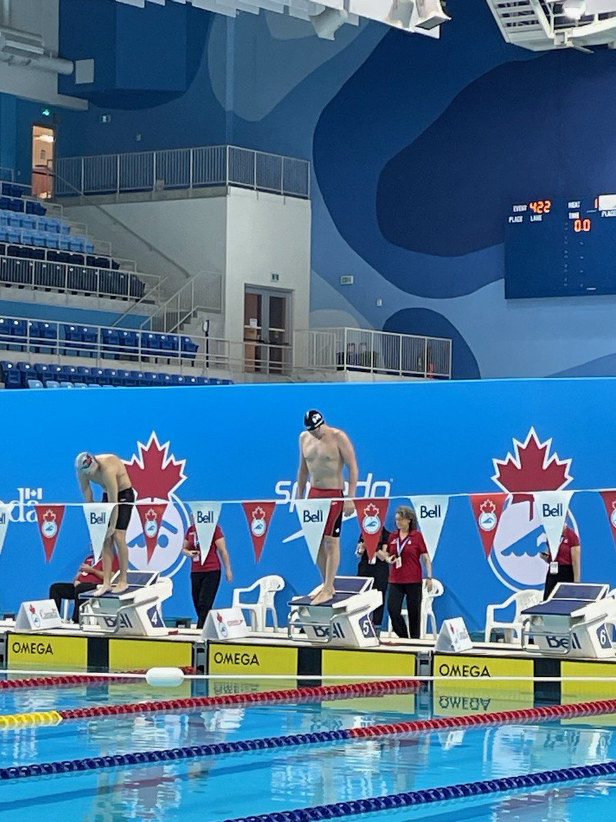 ROWSwimming's tweet photo. Tyson MacDonald representing ROW at the Canadian Swimming Trials! 200m Free Multi Class Para. WTG Tyson!
#ROW #canadianswimmingtrials #gorowgo #rownation https://t.co/2okuppllyn