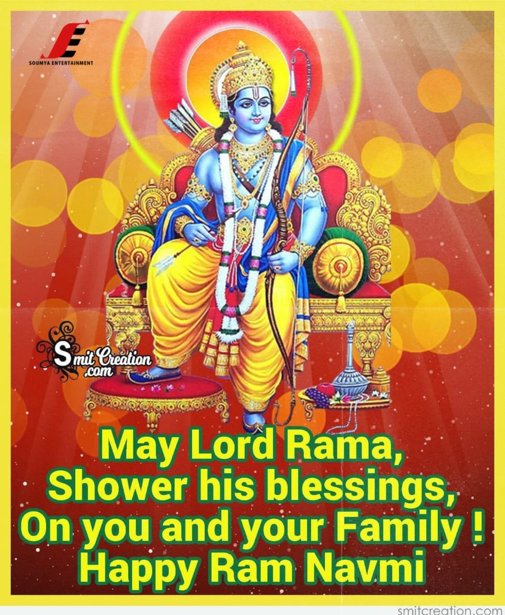 ashishk761's tweet photo. रामनवमी की हार्दिक शुभकामनायें.... https://t.co/7etM9TlJds