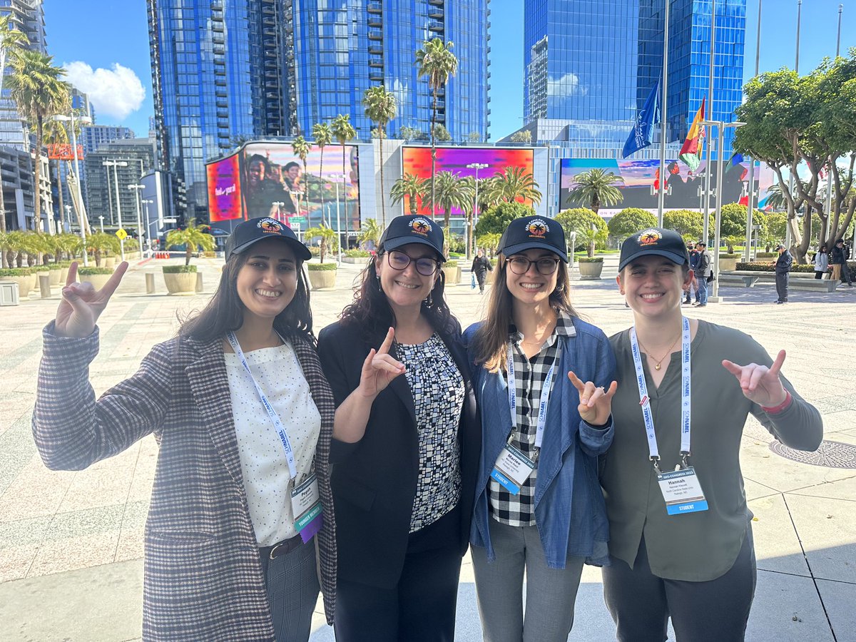 We had a great time at #GeoCongress2023 this week! Our <a href="/NCStateCCEE/">NC State CCEE</a> students did an amazing job, and had a great time in LA. Go Pack! <a href="/hfhiscott/">Hannah Hiscott</a> <a href="/Pegah_Ghasemi/">Pegah Ghasemi</a>
