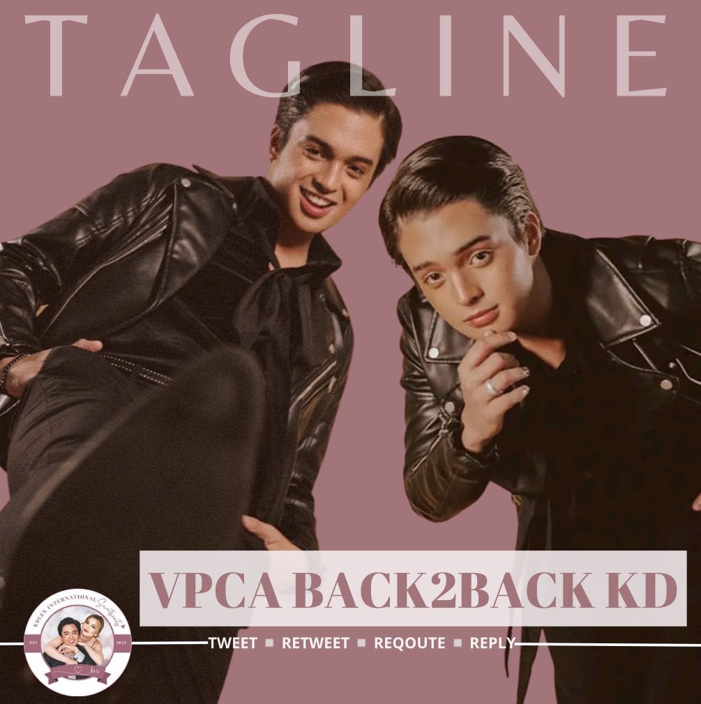 kisofc_'s tweet photo. Biglaang TP!! 
Sweethearts lets show our love and support to our best boy.Proud of you KD!

OFFICIAL TAGLINE:

VPCA BACK2BACK KD

Reminders: 
— No numbers
— No emojis
— No all caps
— At least three words per tweet 
— RT & RQ fresh tweets 
— Interact especially with those who have big followers