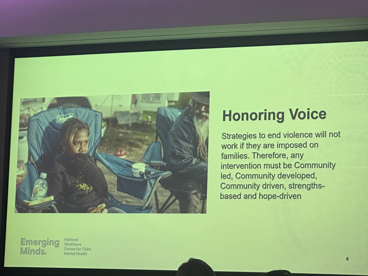 100% - strategies to end violence must be community-led, community developed, strengths-based and hope-driven - Rosie Schellen <a href="/KWY147/">KWY Aboriginal Corporation.</a> #kwynationalsummit