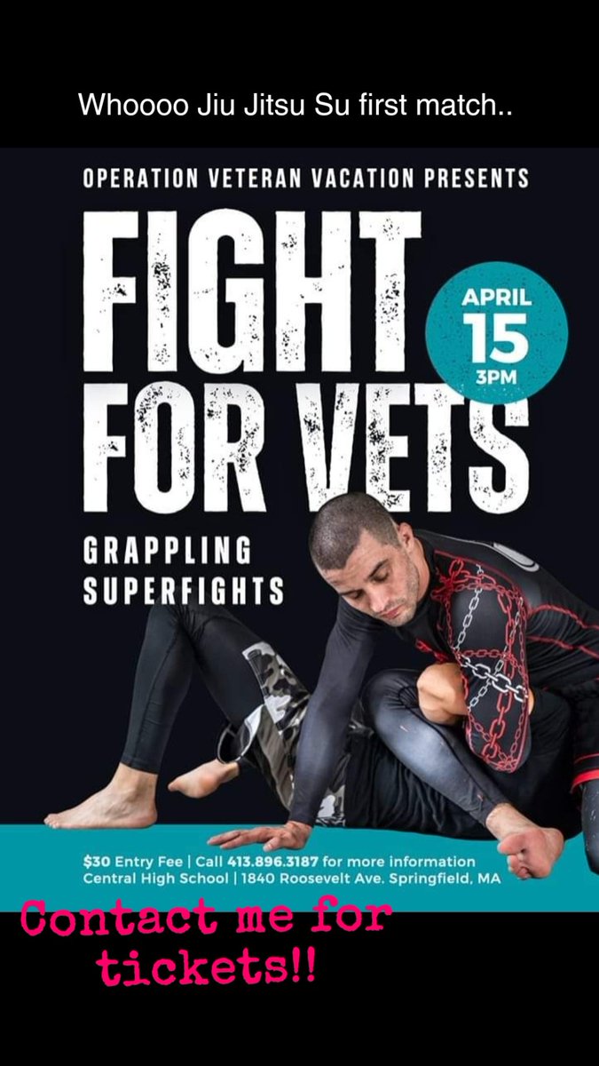 Mr_Su_Daddy's tweet photo. Jiu Jitsu Su first match!!! I have tickets if anyone wants to attend, just let me kno!!! https://t.co/yGEXVuHRQj