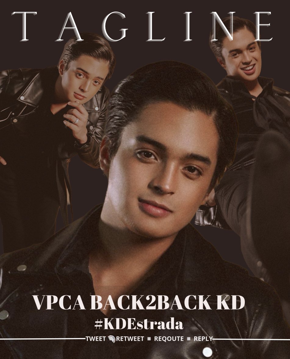 emquijano16's tweet photo. Let's go sweethearts! Congratulations, @kdestrada_ sobrang proud kami saiyo.

VPCA BACK2BACK KD
#KDEstrada https://t.co/lnRIhzXTsY