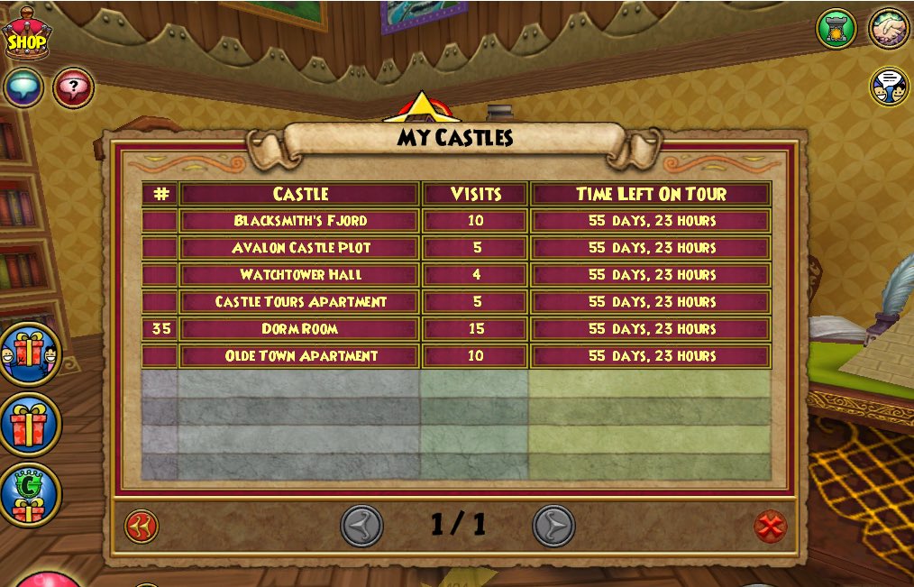 wiz_chase's tweet photo. hey everyone! It’s that time to re-upload all of my dorms! I just renovated my dorm room with the new regal castle blocks! Check out my new crib currently #2 in top dorms! Thanks for viewing and if you ever see me in game, add me or say hello! @Wizard101 #wizard101housing https://t.co/iPGRb542My