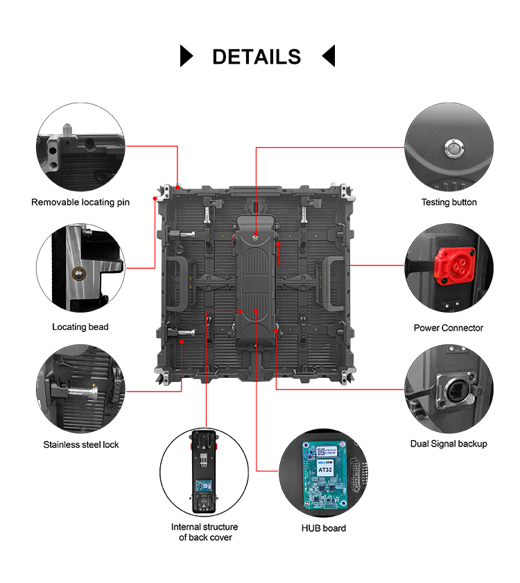 LeeLe07484214's tweet image. KA series display for stage/rental
floor tile Maintenance before magnetic suction
Cabinet size ：500*500
If you have interest, welcome to consult me
whatsapp/wechat:+8618485435824
#ledbackground #leddisplayprovider #leddisplaysupplier