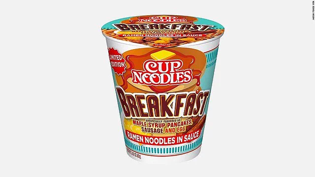 気になる！！「パンケーキ味のカップヌードル」米国で発売。