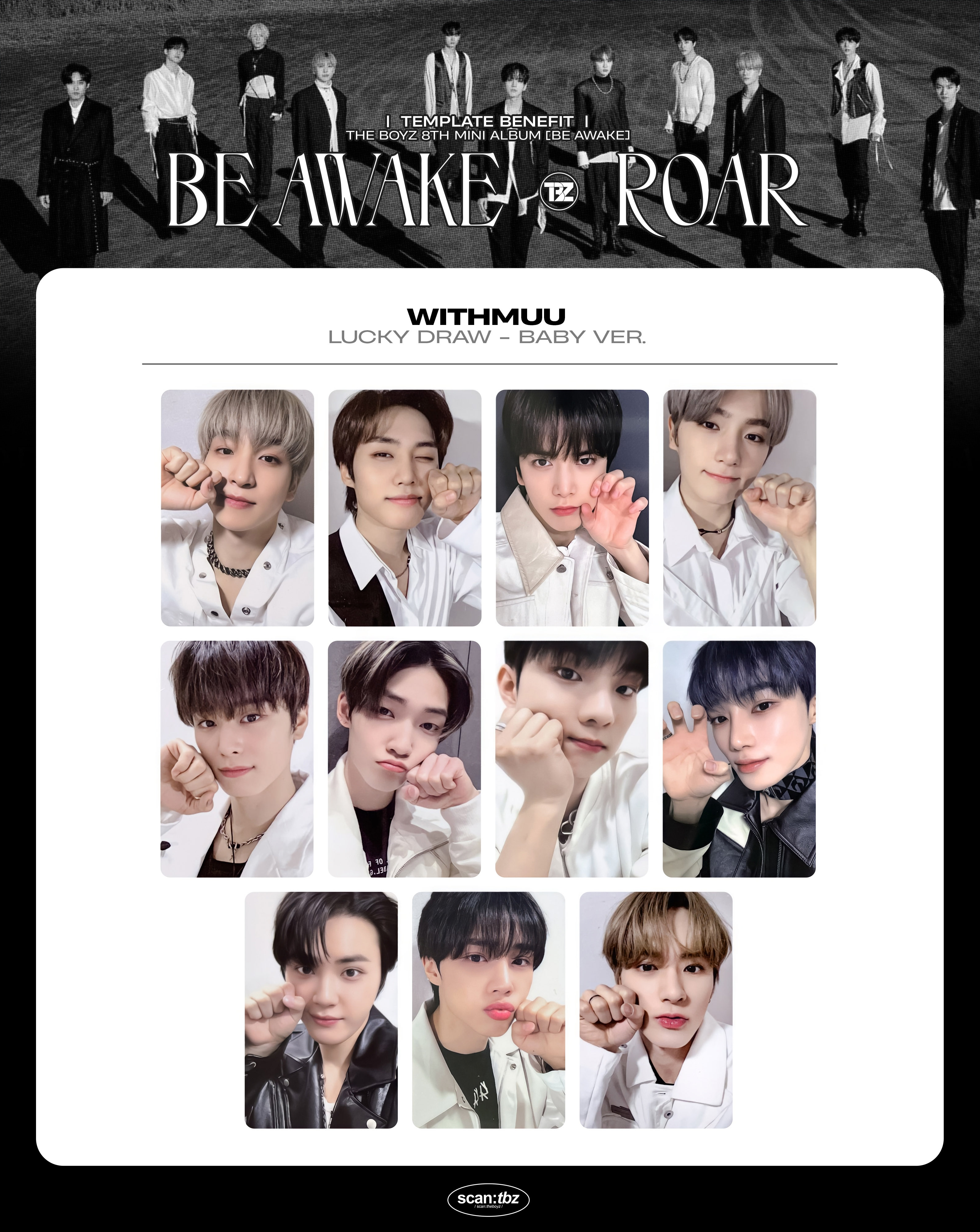 THE BOYZ BE AWAKE withmuu 直筆サイン入り ニュー-