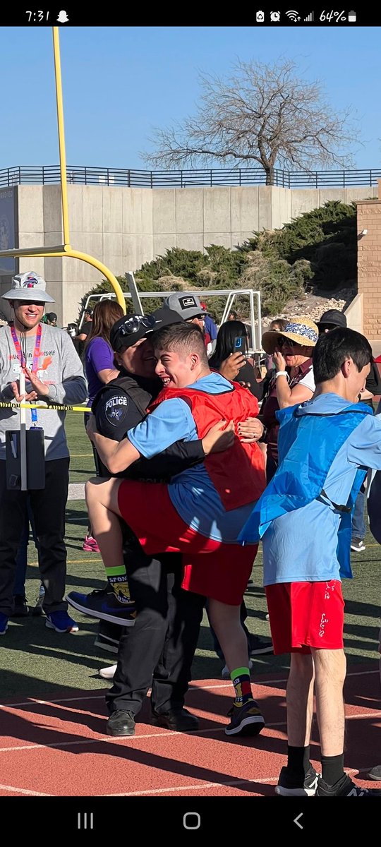 ADal_JDS's tweet photo. My amazing son ran the 100-meter race and came in 4th place!π #specialolympics2023 #teamjulian #sisdpd #lovesspongebob https://t.co/PqUzyVtSKX