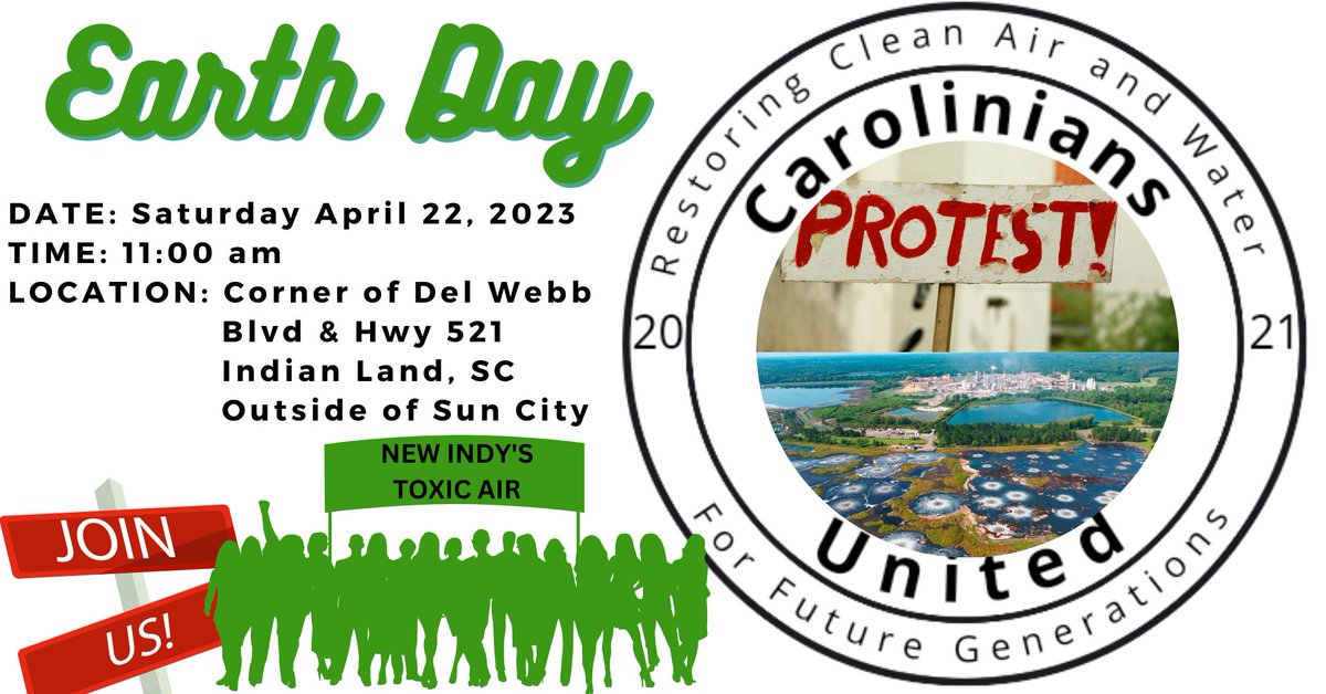 CaroliniansU's tweet photo. @RepRalphNorman @FinancialCmte Help make a positive impact on your community this Earth Day! https://t.co/HDPxiMBh3R
