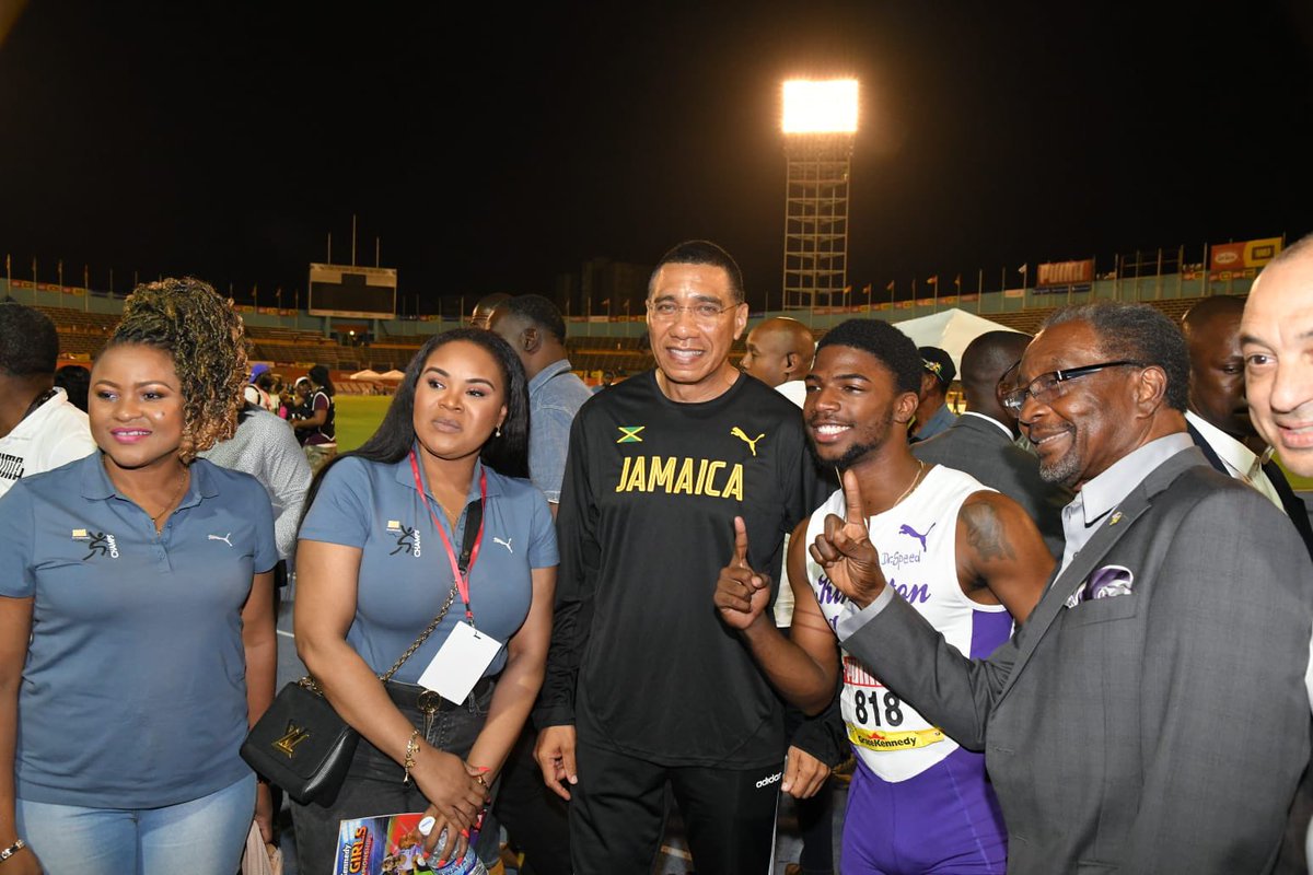 Jamaica Zone on Twitter "AndrewHolnessJM (1/2) What a record breaking