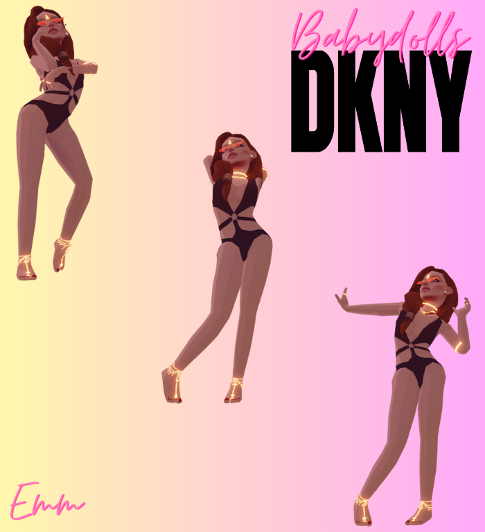 em_DCL's tweet photo. Want to win the new I FEEL @dkny emote ?!

- retweet this tweet
- follow @dkny
- comment &amp; tag #DKNY3

It's that simple ! ^.^

Winners will be announced via my twitter account at the @DCLBabyDolls X @dkny #MVFW23 closing party on March 31st // 2:30 PM PST.  See you all there ! <3 https://t.co/WHuM107esn