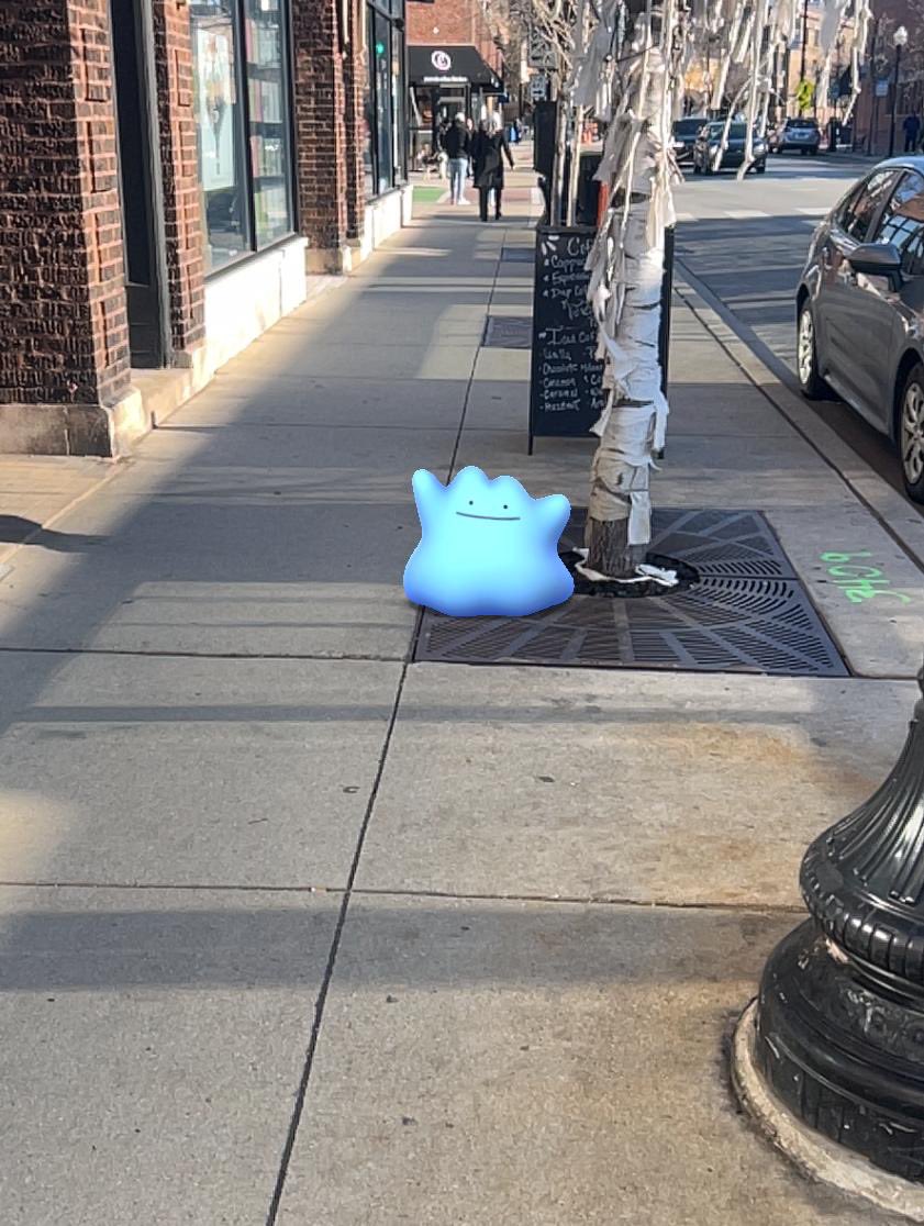 FerUchiis's tweet image. Oh hi!! Welcome to my blue shiny fam Ditto😎 #ditto #PokemonGOApp #normaltype