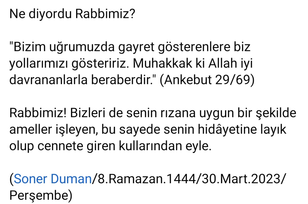 Kader-Çaba-Hidayet-Mükafât Noktasında Önemli Bir Yazı(Faydalı olur inşaallah)