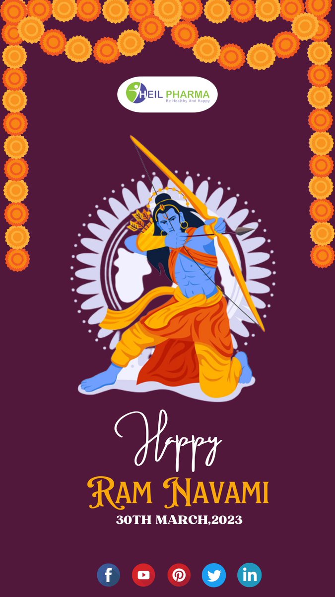 HeilPharma's tweet photo. Happy Ram Navami. https://t.co/SMeYGKhnBE