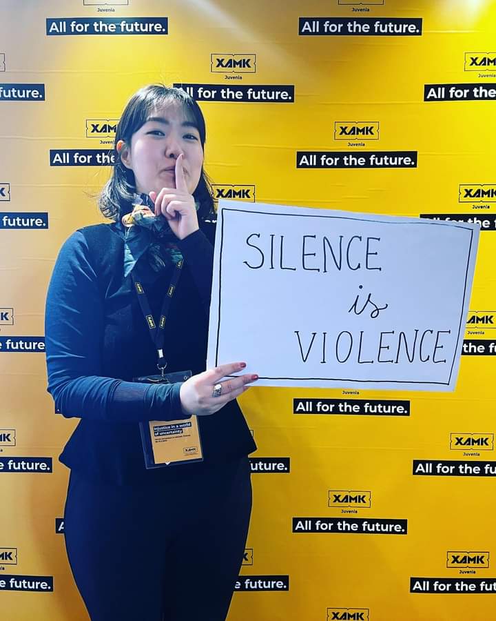 JuveniaXamk's tweet photo. This week we have the honour to host "Injustice in a World of Uncertainty" world convention in Mikkeli, Finland. 53 presentations from around the globe about the most important themes of social injustice in our time. #injusticeMikkeli @xamkfi https://t.co/2OQtwZNWKO