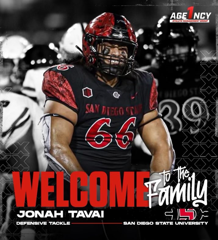 Excited to welcome All- American  DL @tavai_tavai55 to the @Agency1AMG family. NFL Draft 2023.