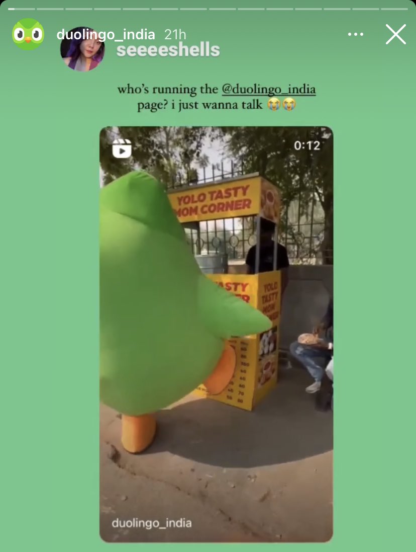 6482912t's tweet photo. . @duolingo is running #SwachhBhashaAbhiyan mocking small businesses for English errors. English fluency is a privilege. People are regularly bullied, denied opportunities, looked down upon by mostly uc urban elites who decide what is “pure” language &amp; destroy dialects. https://t.co/ro9cl9bxQm