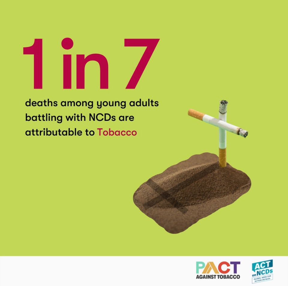 AdesokanAbimbo3's tweet photo. The key is focusing on the positive. Build up the good things in your life and the smoking will go away by itself
#PACT
#ChangethePicture #DontStartTobacco
#PACTLagosHub
#Survivor https://t.co/lopv2a6PbP