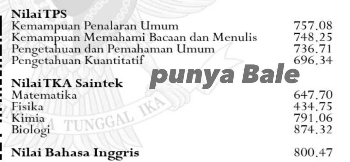 balesukabelajar's tweet image. 𝐂𝐚𝐫𝐚 𝐀𝐤𝐮 𝐃𝐚𝐩𝐞𝐭 𝐒𝐤𝐨𝐫 𝟕𝟎𝟎+ 𝐝𝐚𝐥𝐚𝐦 𝐇-𝟑𝟎 𝐔𝐓𝐁𝐊 𝐛𝐲 𝐁𝐚𝐥𝐞

(✨a thread…)