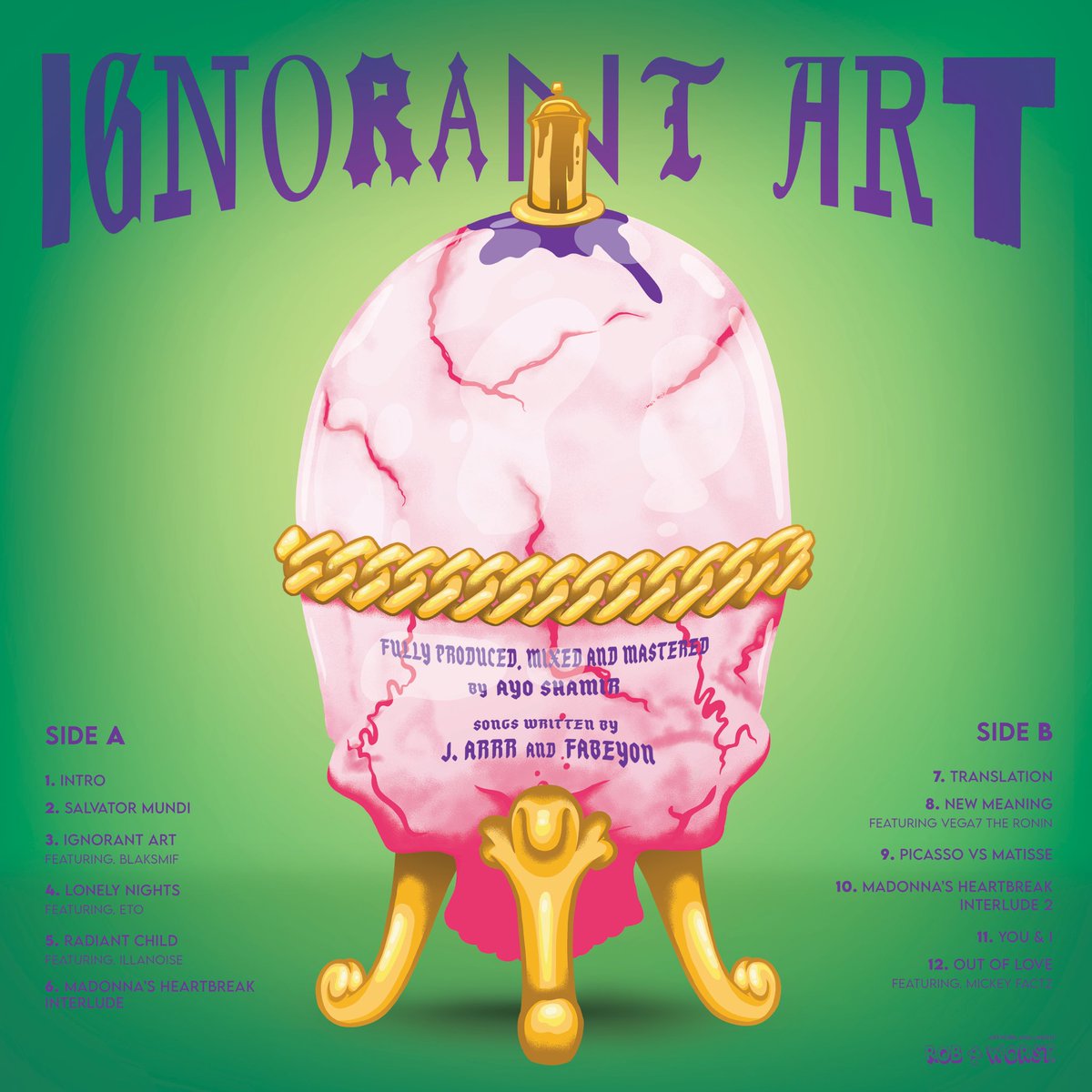 Ayo_Shamir's tweet photo. 4/7/23 Ignorant Art S/O to everyone involved on this project https://t.co/95w3V1ukz9