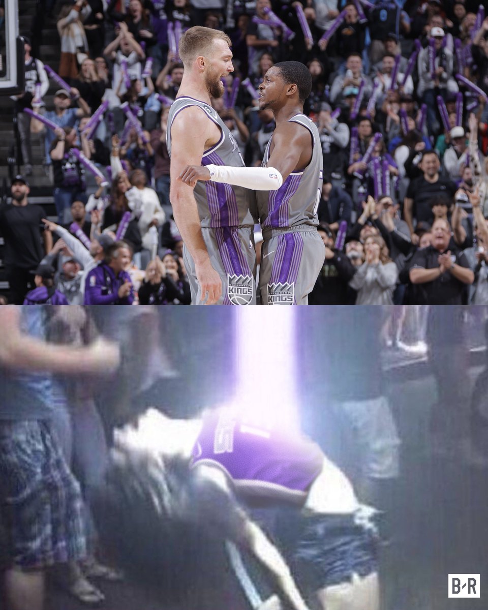 LIGHT. THE. BEAM. THE SACRAMENTO KINGS HAVE CLINCHED A PLAYOFF SPOT FOR FIRST TIME SINCE 2006 🟣🔦