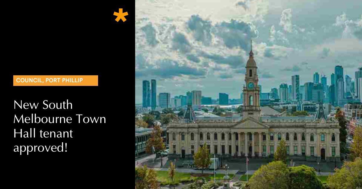 PSMedia's tweet image. Green light for Australian National Academy of Music's long-term lease of South Melbourne Town Hall: news.psmedia.com.au/port-phillip/n…

#orchestra #arts