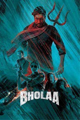 #BholaaReview ⭐⭐⭐⭐
#ThreeWordReview FULLON MASALA ENTERTAINER 👊
#AjayDevgn is in top form. #Tabu continues her winning performance. 
#DeepakDobriyal aka puppy bhaiya will surprise you as hardcore villain. Surprise surprise watchout for @juniorbachchan. 
SUPERHIT loading💥